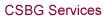 CSBG Services